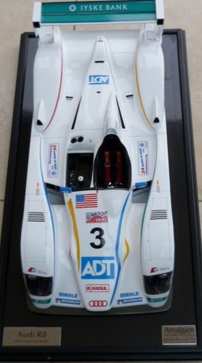 Audi R8 2005 Le Mans in 1/8 scale.-Sold