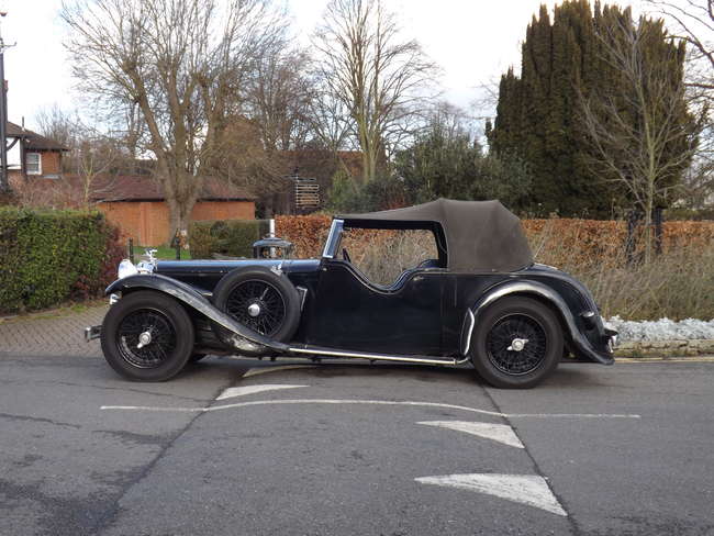1933 Alvis Speed 20 Sports Tourer-Auction Lot