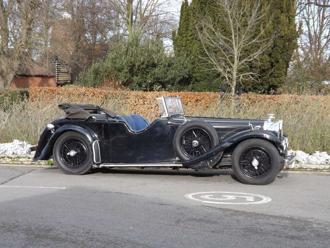 1933 Alvis Speed 20 Sports Tourer-Auction Lot