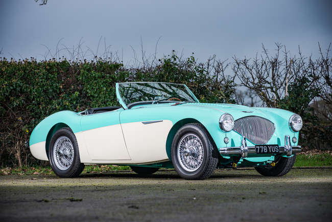1956 Austin Healey 100M 'Le Mans' Roadster-Auction Lot