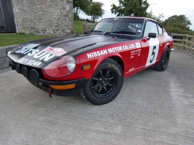1972 Datsun 240Z (2.8ltr) Club Rally Car-Sold