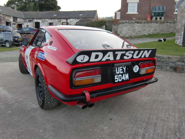 1972 Datsun 240Z (2.8ltr) Club Rally Car-Sold