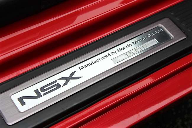 2004 Honda NSX (facelift).-Sold