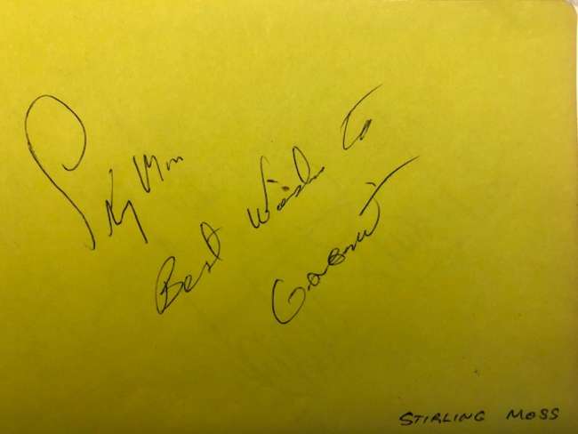 Formula One autograph album c1970s & 1980s -Auction Lot