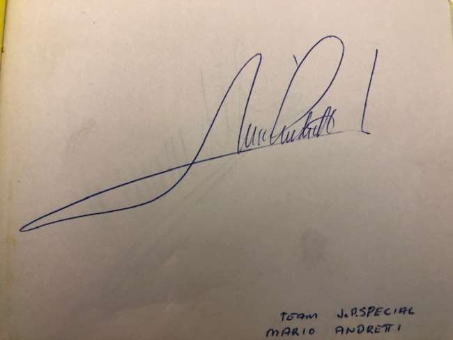 Formula One autograph album c1970s & 1980s -Auction Lot
