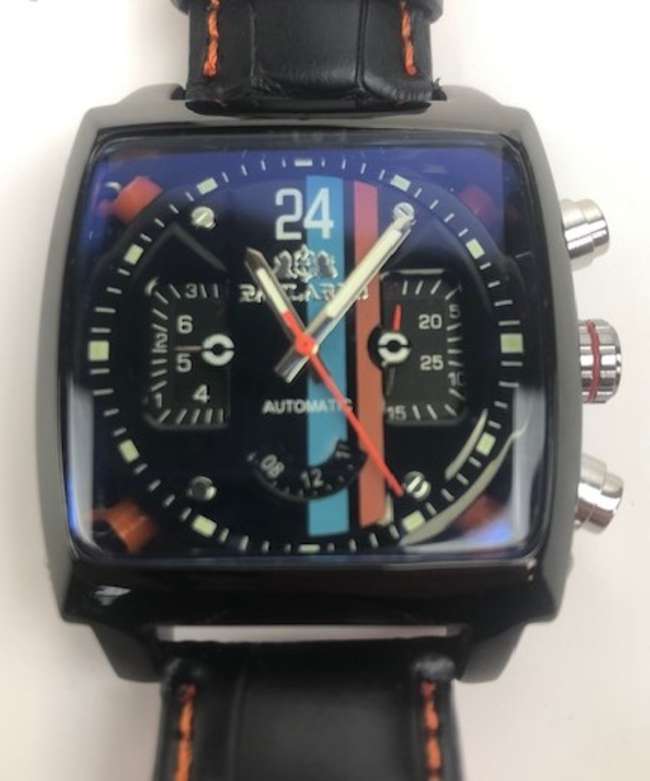 'Steve McQueen Gulf Monaco' Homage Watch-Sold