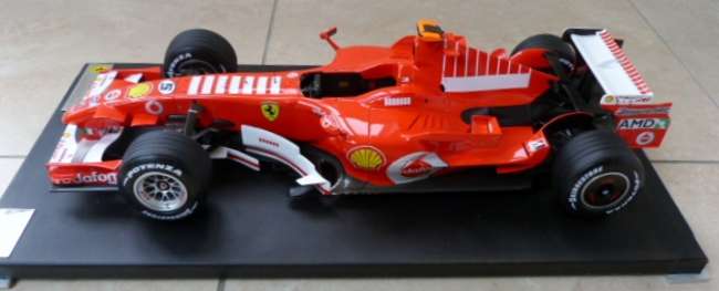 Ferrari F248 1/8 scale Amalgam model.-Sold