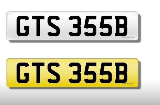 Cherished Registration GTS 355B -Auction Lot