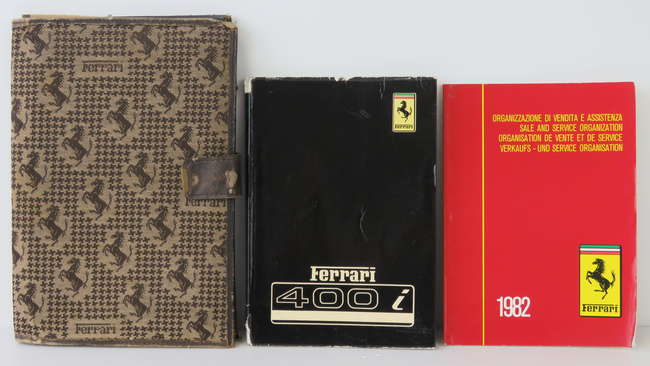  Ferrari 400 Handbooks-Sold