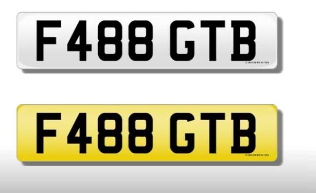 Registration Number F488 GTB-Sold