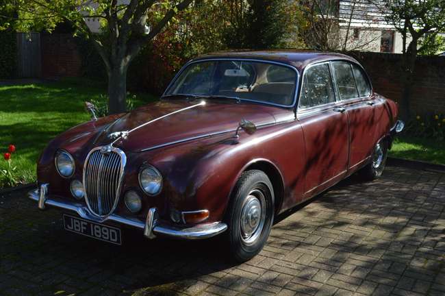 1966 Jaguar 3.8 S-Type  Manual O/D-Sold