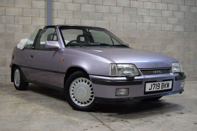1991 Vauxhall Astra GTE Convertible -Sold