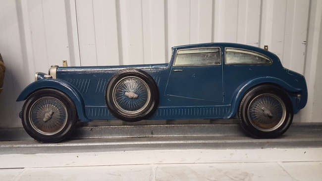 Bentley 3D hand painted wall sign.-Auction Lot