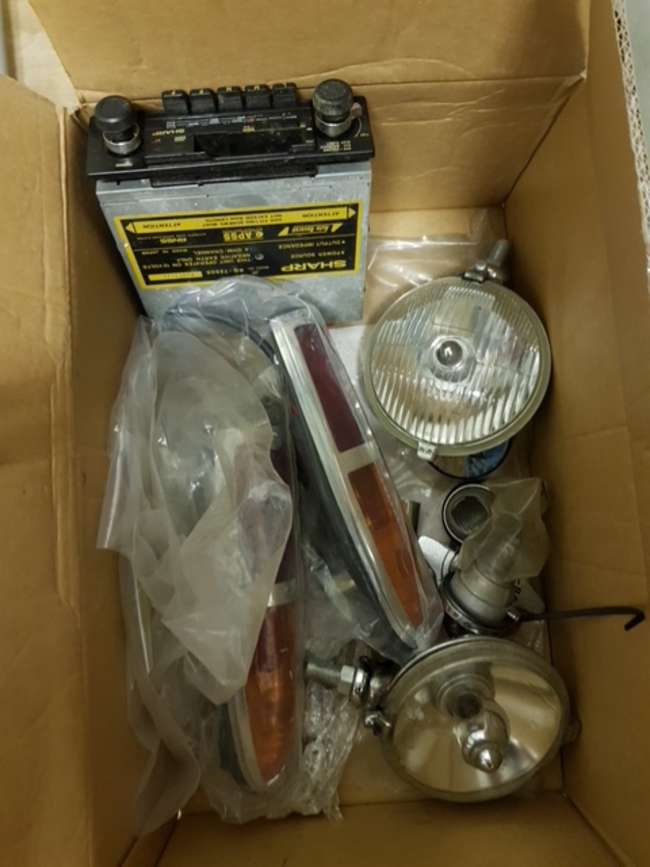 Pair of Bentley S1 tail lights (NOS).-Auction Lot