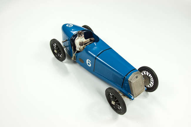 Delage Tinplate Racer.-Auction Lot