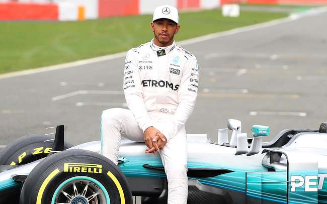 Lewis Hamilton signed race suit-Sold