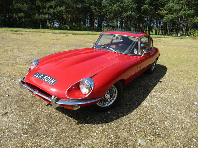1969 Jaguar E-Type Series II 2+2-Sold