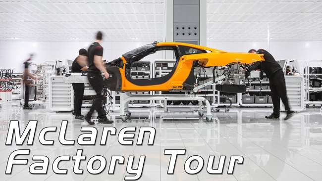 McLaren Factory Tour for six-Sold