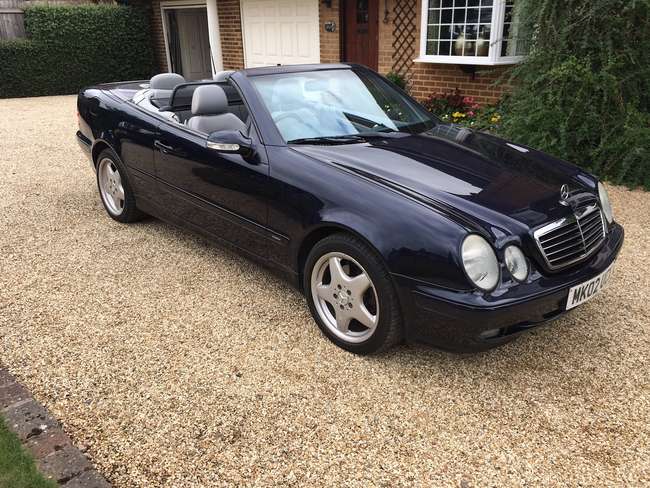 2002 Mercedes-Benz CLK 320 Avantgarde Convertible-Sold