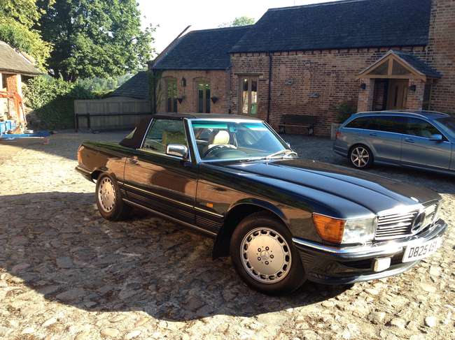 1986 Mercedes-Benz 420SL (R107)-Sold
