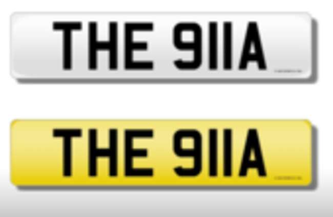 Registration mark,  THE 911A.-Sold