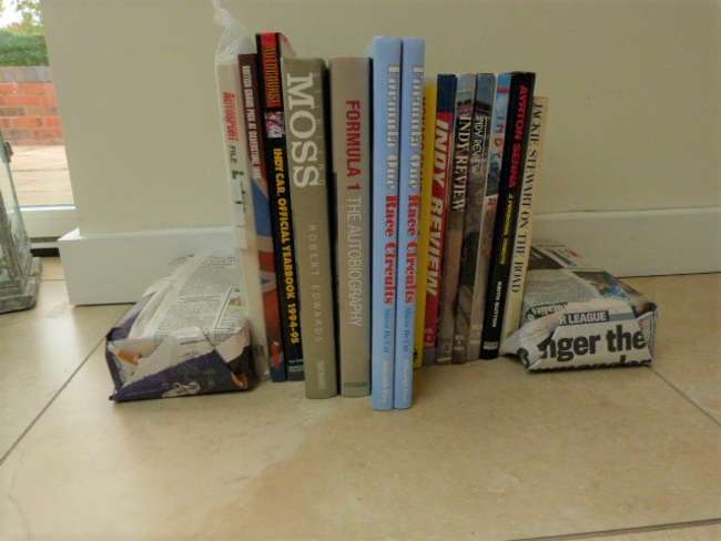 Collection of motorsport related books.-Sold