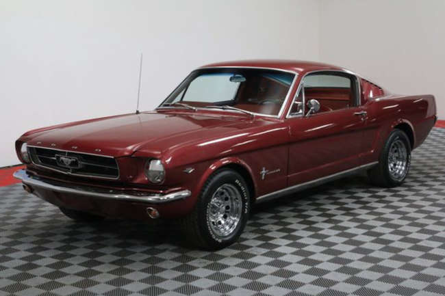 1965 Ford Mustang Fastback (Code 63A)-Auction Lot