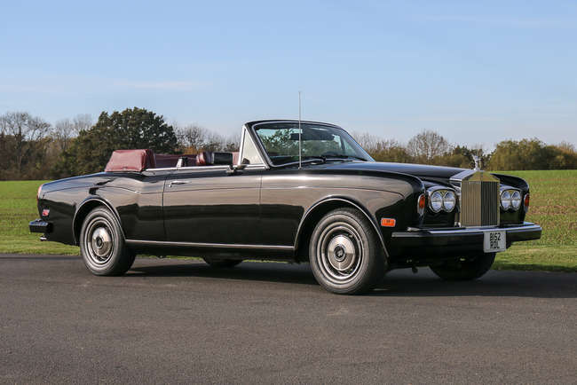 Frank Sinatra's 1984 Rolls-Royce Corniche Convertible-Sold