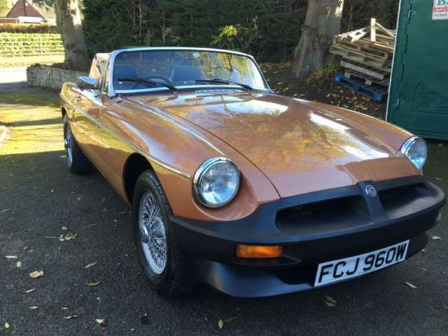 1981 MG B 'LE' Roadster -Sold