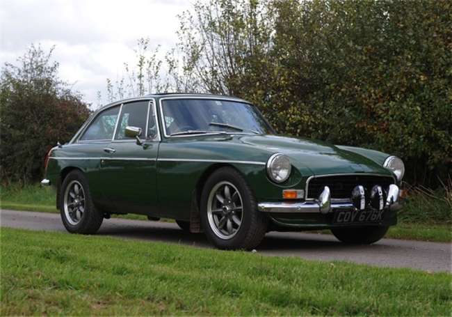 1972 MG B GT Costello V8-Sold
