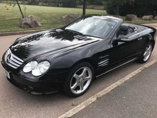 2002 Mercedes-Benz SL55 AMG-Sold