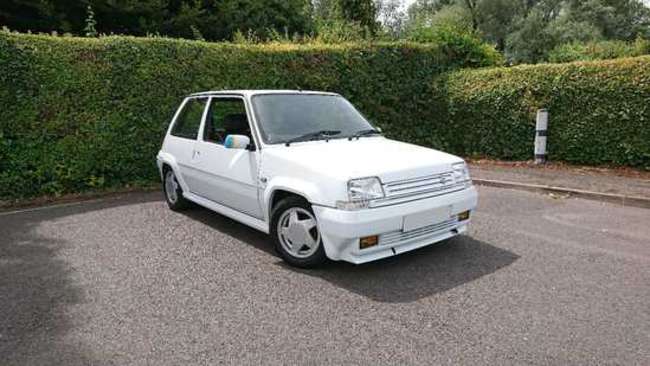 1990 Renault 5 GT Turbo Phase II-Auction Lot