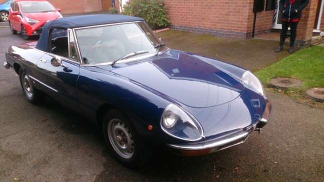 1977 Alfa Romeo 2-litre Spider-Sold