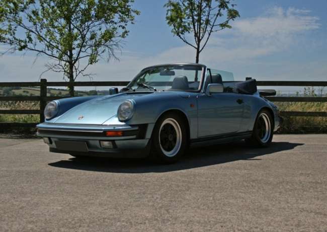 1986 Porsche 911 Carrera 3.2 Cabriolet-Sold