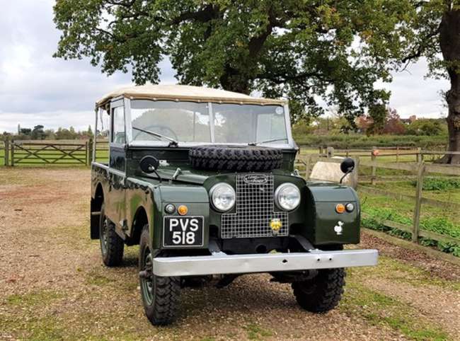 1956 Land Rover Series One - 86 inch Home Market-Sold
