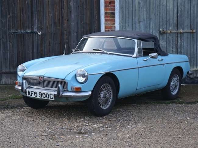 1965 MGB Roadster-Sold