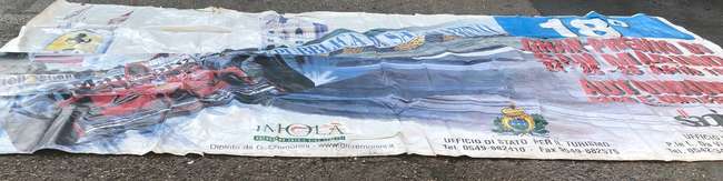  1998 Imola F1 Grand Prix Banner-Sold