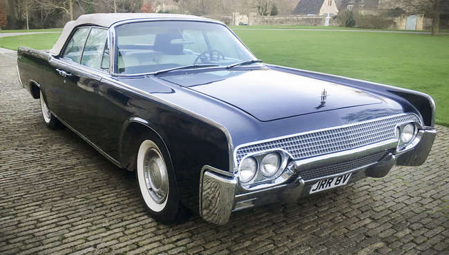 1961 Lincoln Continental Convertible-Auction Lot