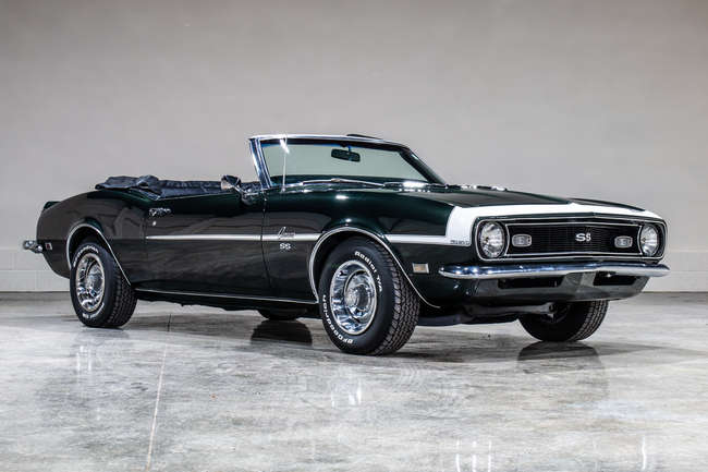 1968 Chevrolet Camaro SS 350 Convertible-Auction Lot
