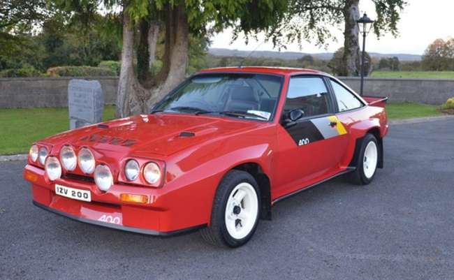 manta様用です¨*•.¸♬︎ Iconic Auctioneers | 1985 Opel Manta 400 Tribute-Sold