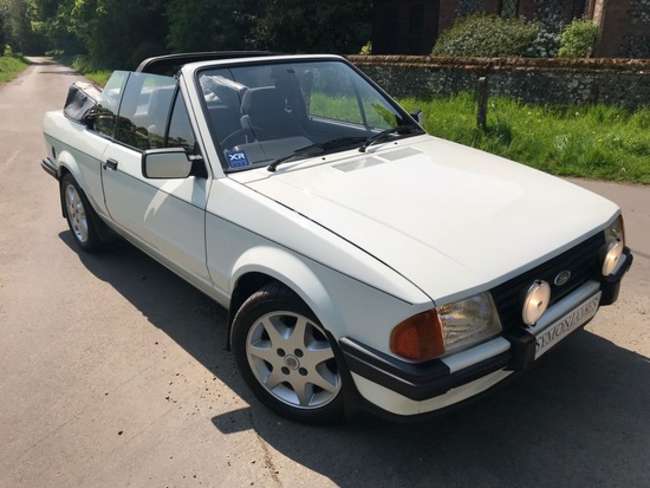 1985 Ford Escort 1.6i Cabriolet-Sold