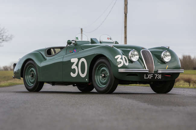 1950 Jaguar XK120 Competition Roadster ÔÇô Ex-Duncan Hamilto-Auction Lot