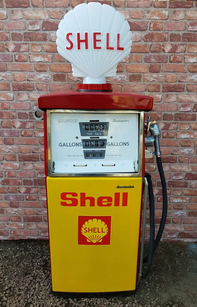 c.1970 Beckmeter model M60 Shell pump-Sold