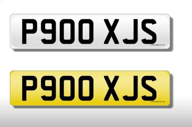 Cherished number plate P900 XJS-Sold