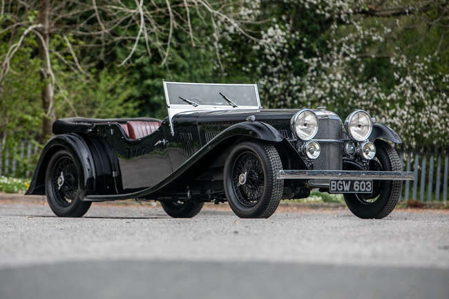 1934 Alvis Speed 20 SB Vanden Plas Tourer-Auction Lot
