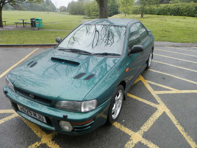 1998 Subaru Impreza Turbo 2000 AWD-Auction Lot