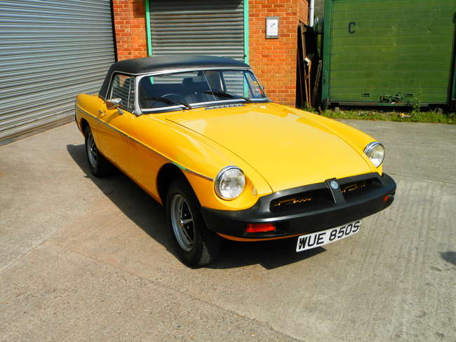 1978 MG B Roadster (Hard Top)-Sold