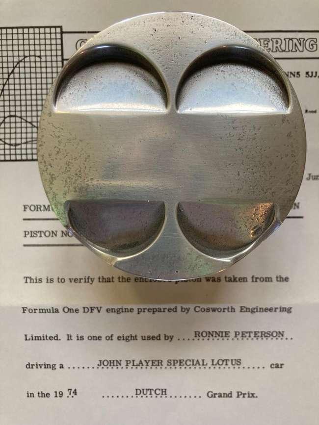 Piston from F1 DFV engine-Sold