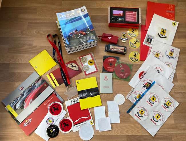 Ferrari Owners Club Memorabilia-Sold