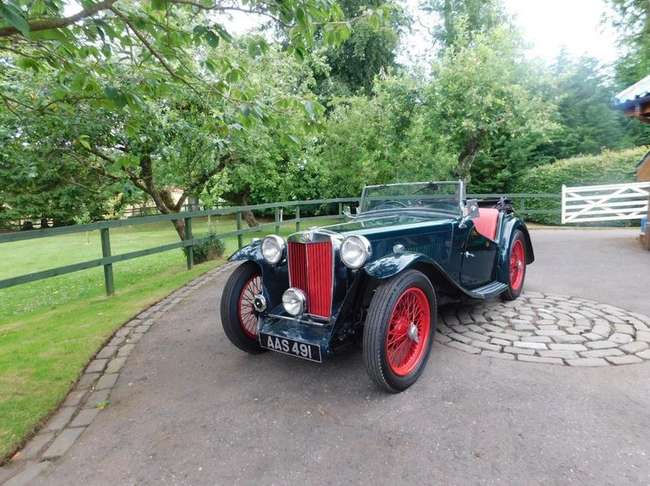 1937 MG TA-Auction Lot
